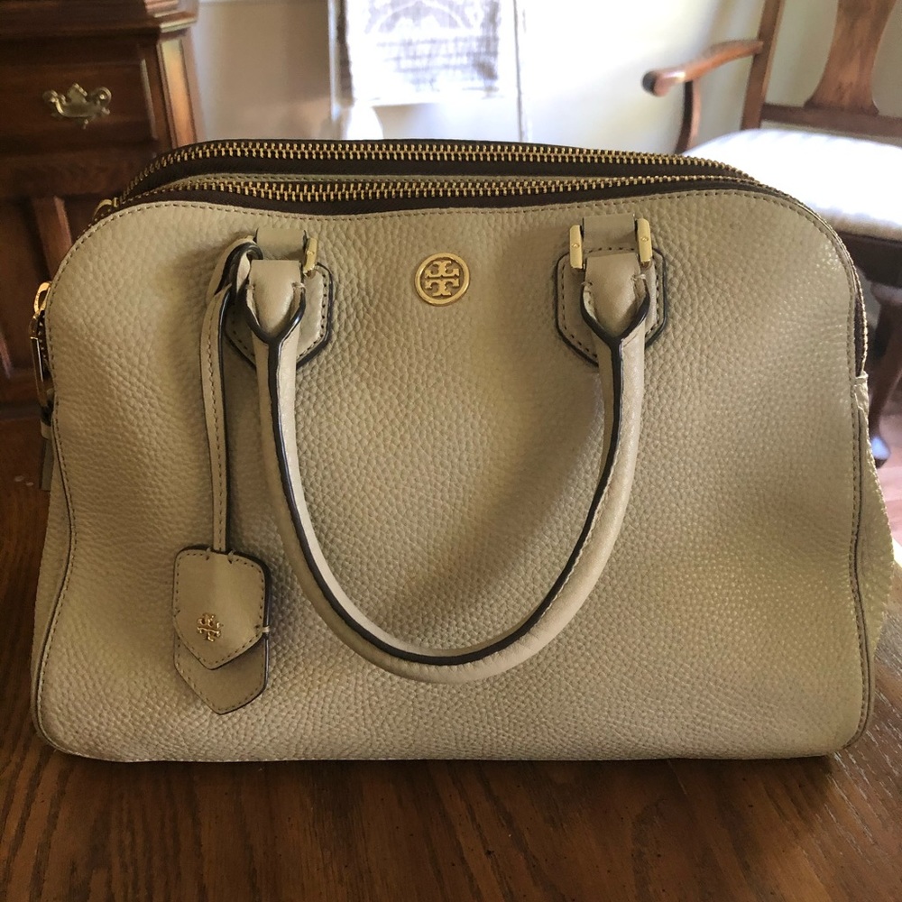 Tan Tory Burch bag